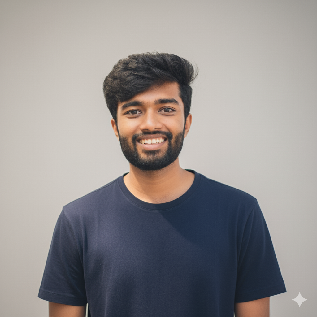 Portrait of the developer